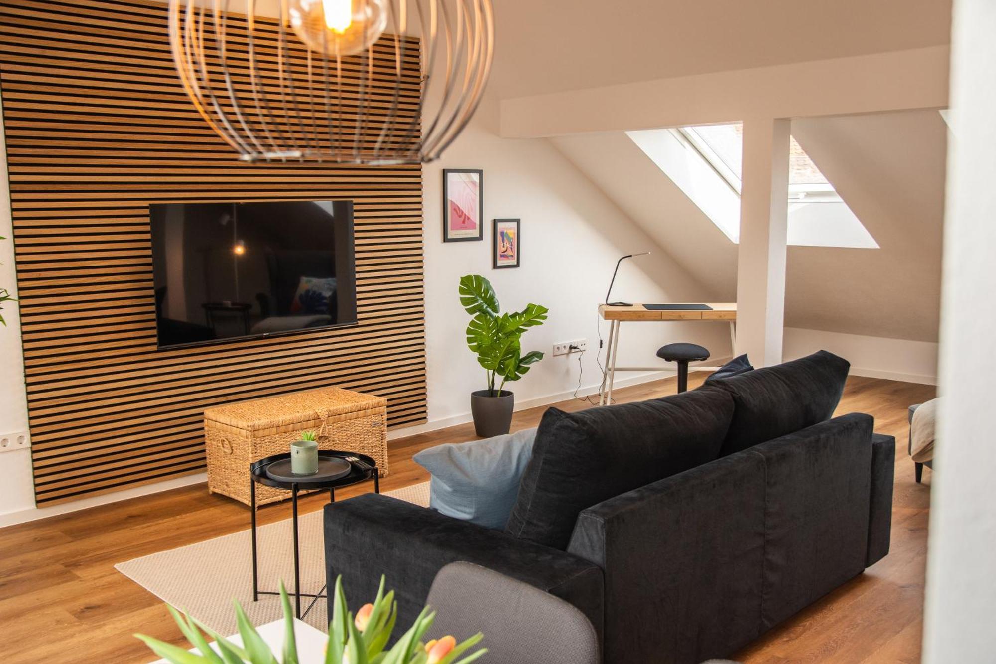 Das Raum-Wunder Mit Kueche Und Smart-Tv Karlsruhe Exterior foto