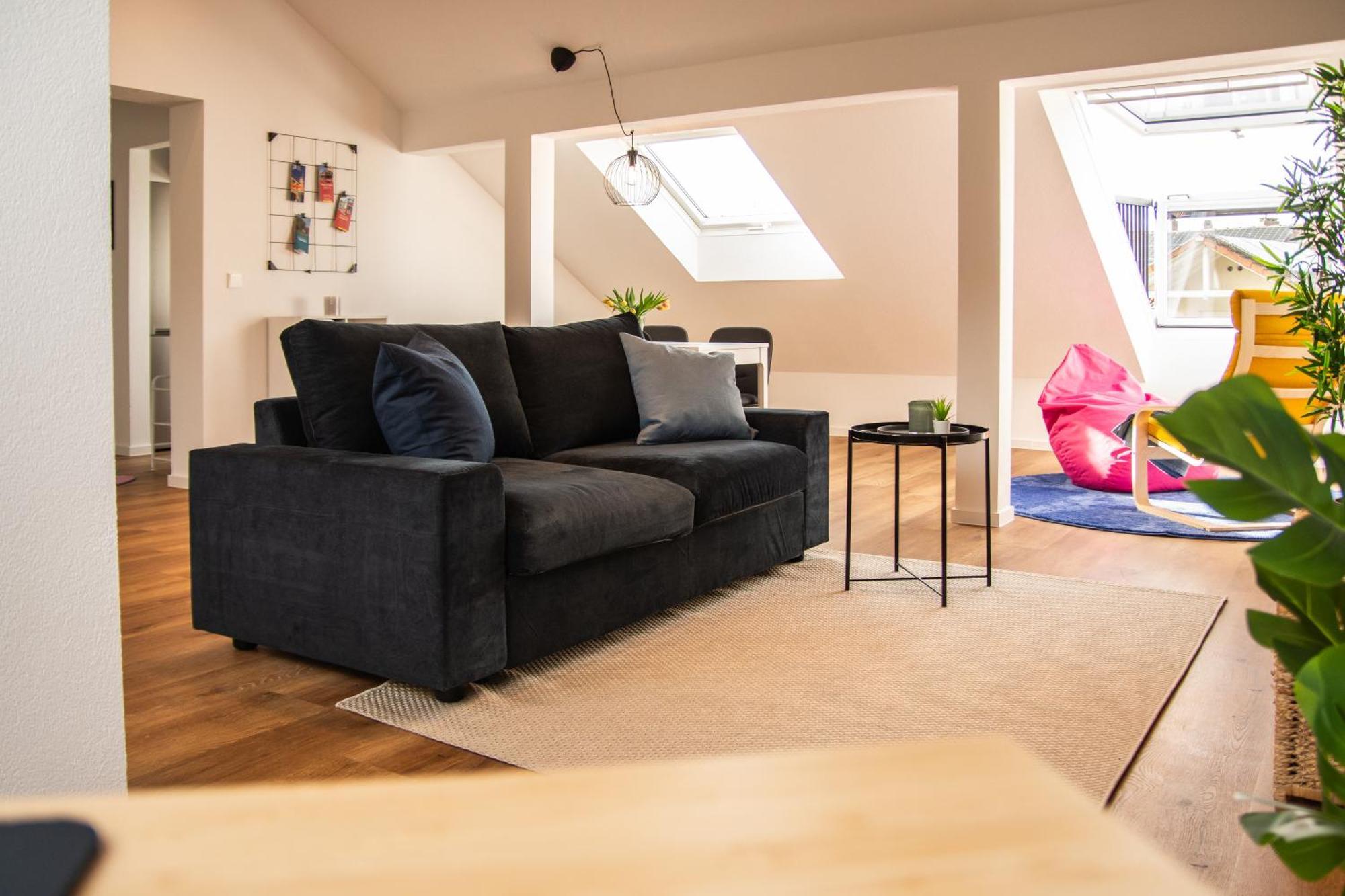 Das Raum-Wunder Mit Kueche Und Smart-Tv Karlsruhe Exterior foto